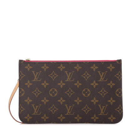 Louis Vuitton Monogram Neverfull MM GM Pochette Pivoine 1 of 7