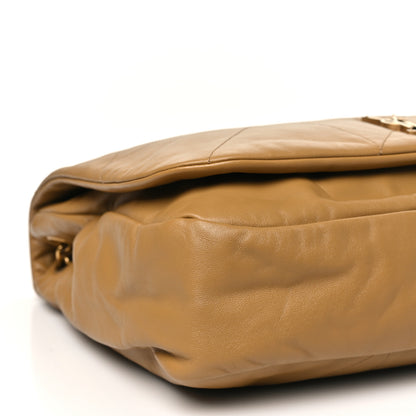 Saint Laurent Lambskin Matelasse Monogram Large Jamie 4.3 Tabac Brown 9 of 10