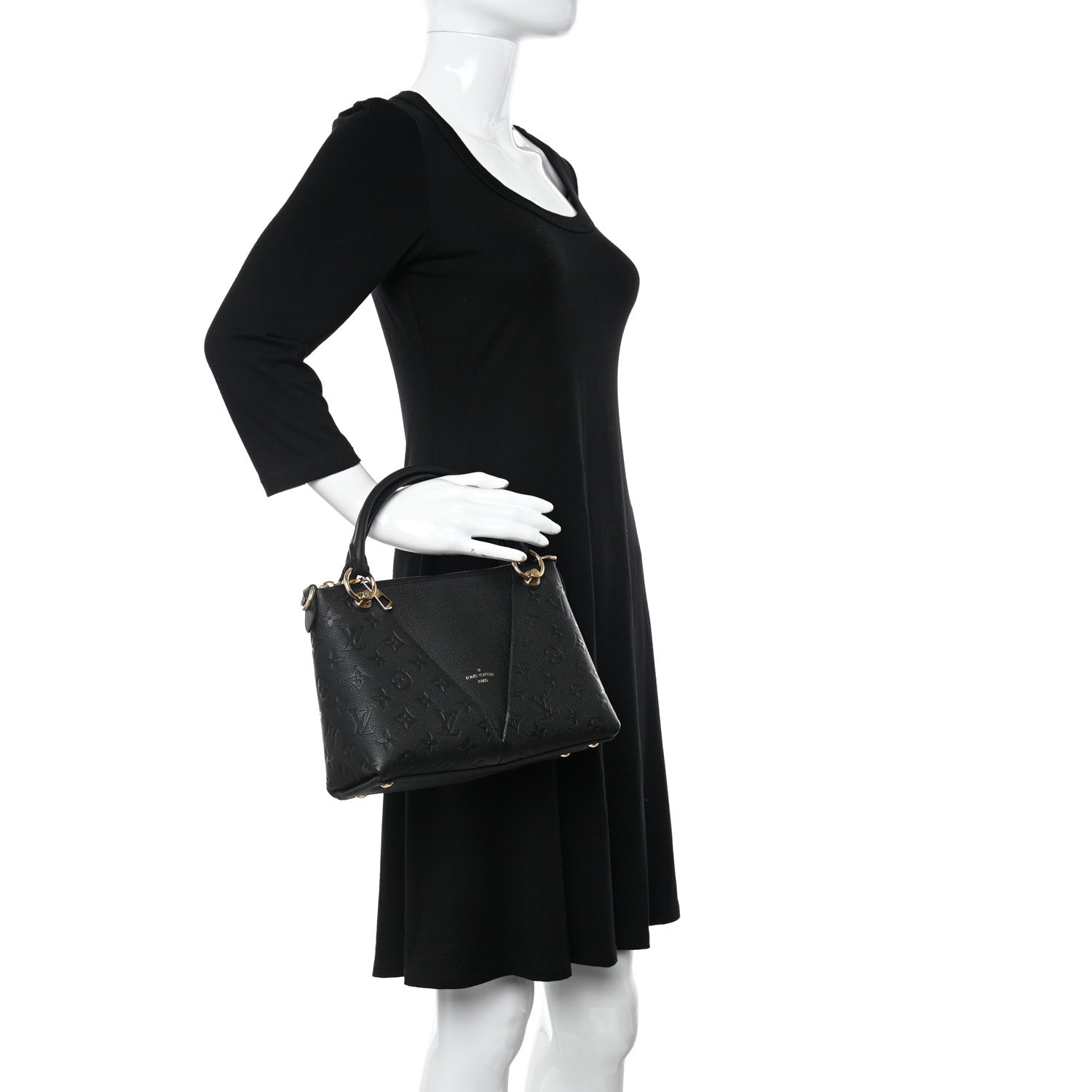Louis Vuitton Empreinte V Tote BB Black 2 of 9