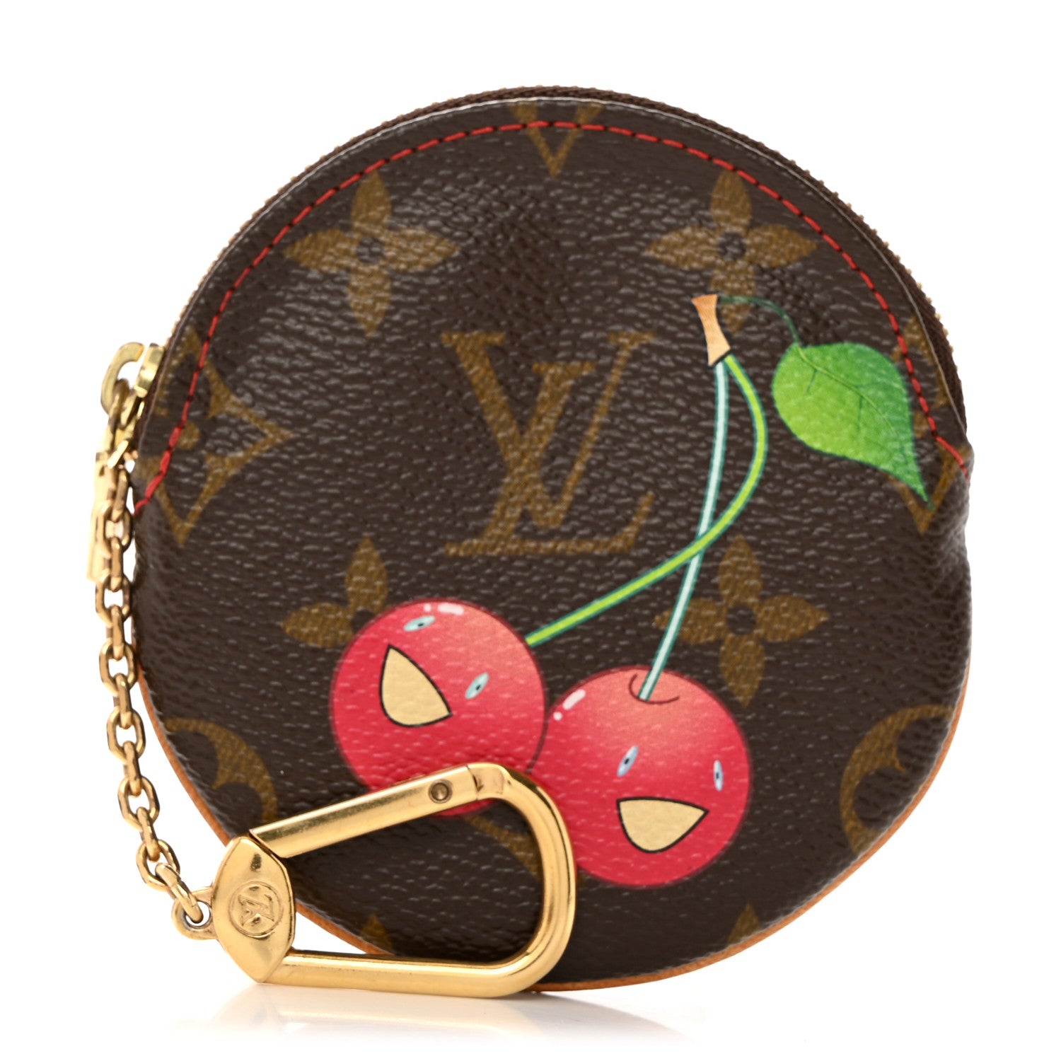 Louis Vuitton Monogram Cerises Round Coin Purse 1 of 8