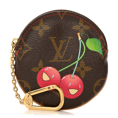 Louis Vuitton Monogram Cerises Round Coin Purse 1 of 8