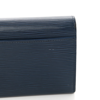 Louis Vuitton Epi Sarah Wallet NM Blueberry 13 of 13