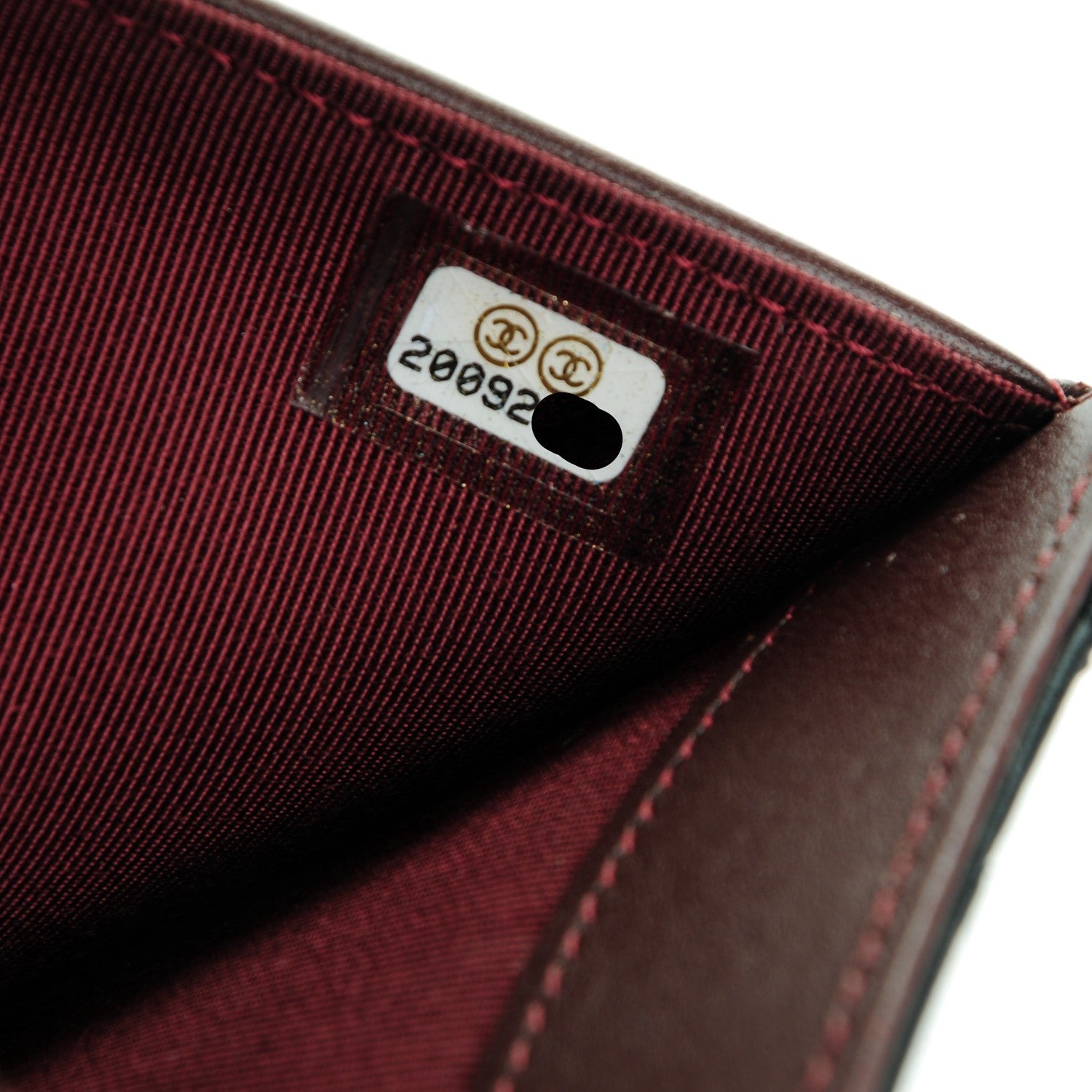 Chanel Lambskin Quilted Large Flap Wallet Black 8 of 8