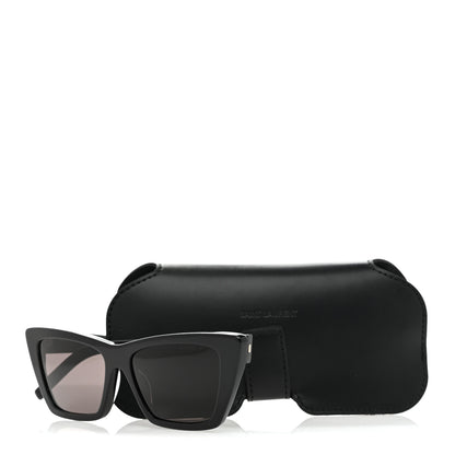 Saint Laurent Acetate Mica Cat Eye Sunglasses SL 276 Black 7 of 7