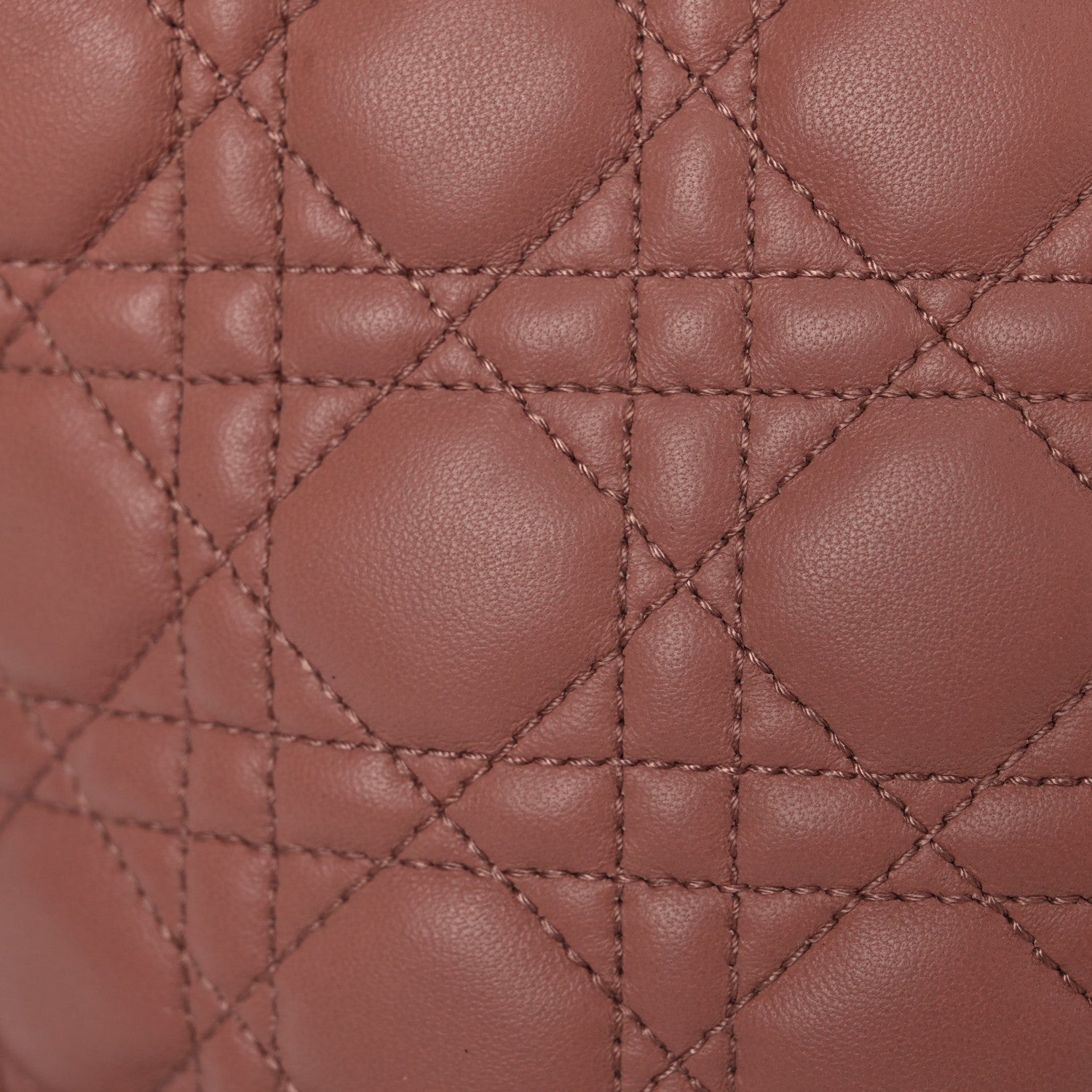 Christian Dior Lambskin Cannage Large Dior Soft Shopping Tote Bois de Rose 14 of 20