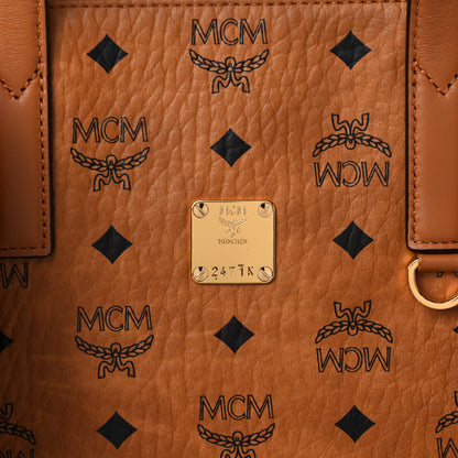 MCM Visetos Medium Klassik Tote Cognac 13 of 14