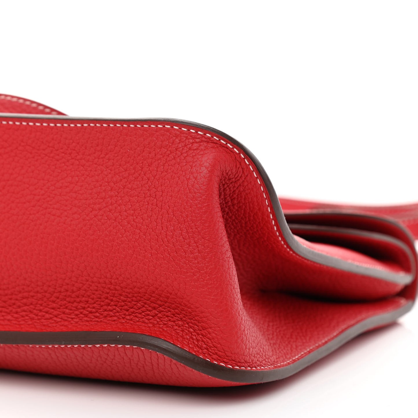 Taurillon Clemence Verso Halzan 31 GM Rouge Casaque Vermillion