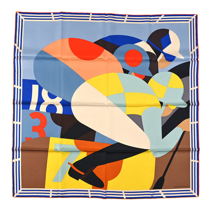 Hermes Silk 18-3-7 Scarf 90 1 of 3