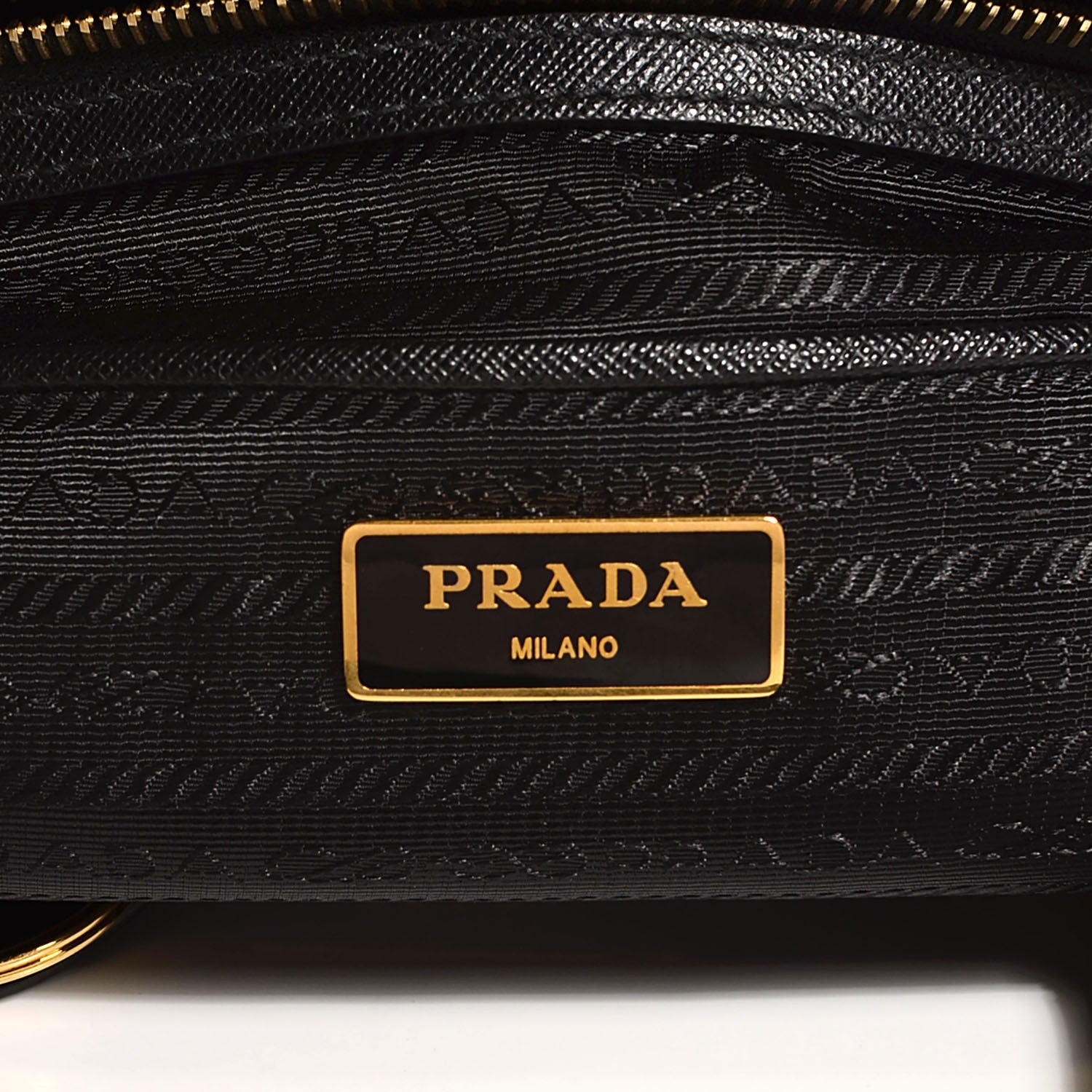 Prada Saffiano Lux Large Tote Nero Black 7 of 12