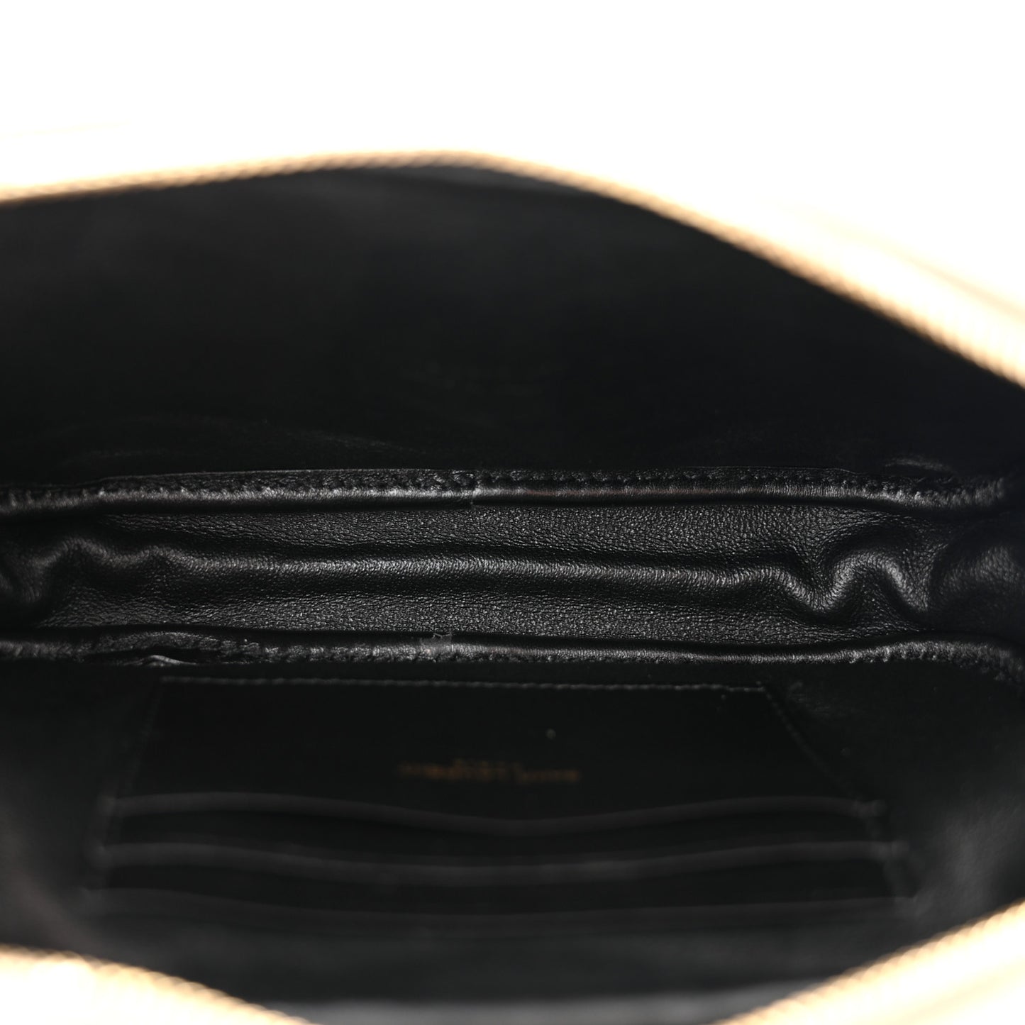 Grain De Poudre Matelasse Monogram Mini Lou Camera Bag Dark Beige