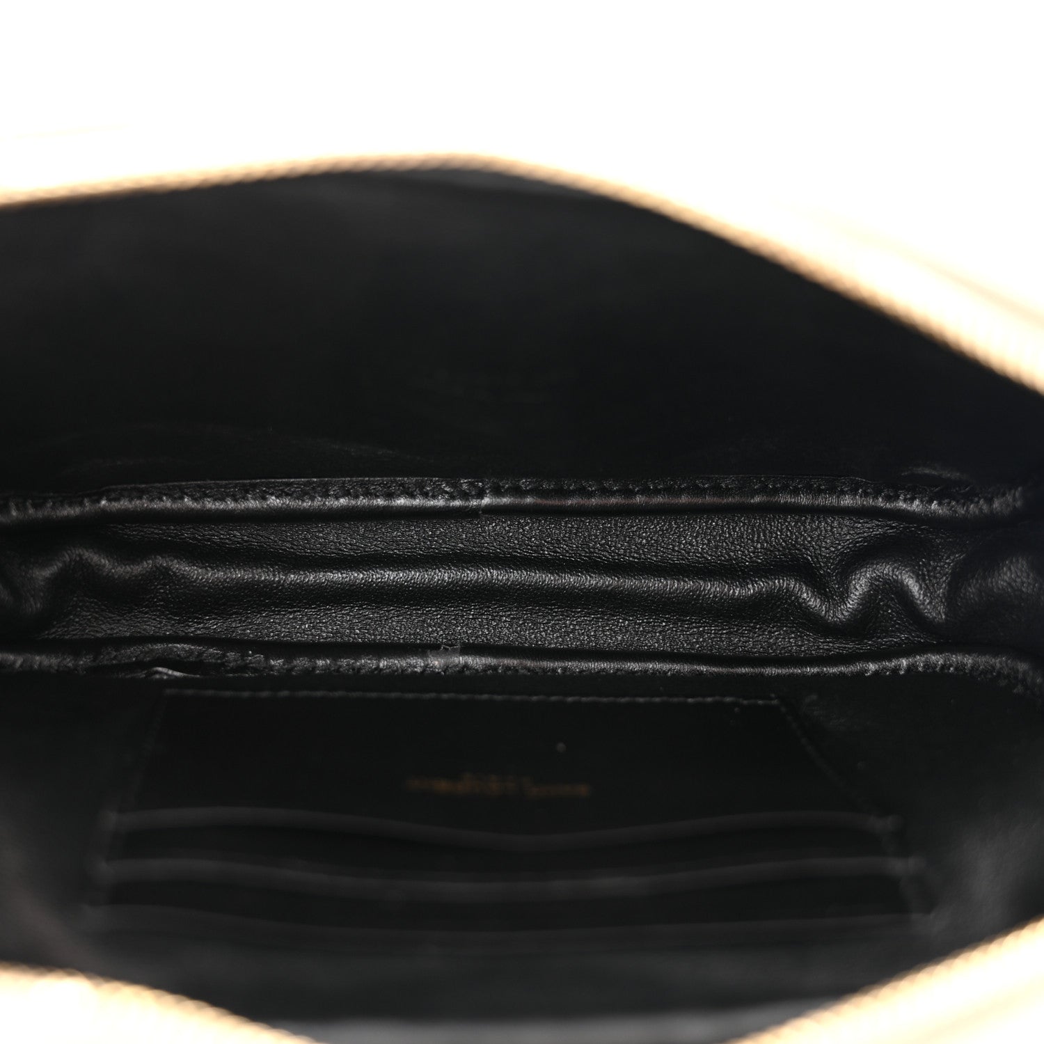 Saint Laurent Grain De Poudre Matelasse Monogram Mini Lou Camera Bag Dark Beige 5 of 11