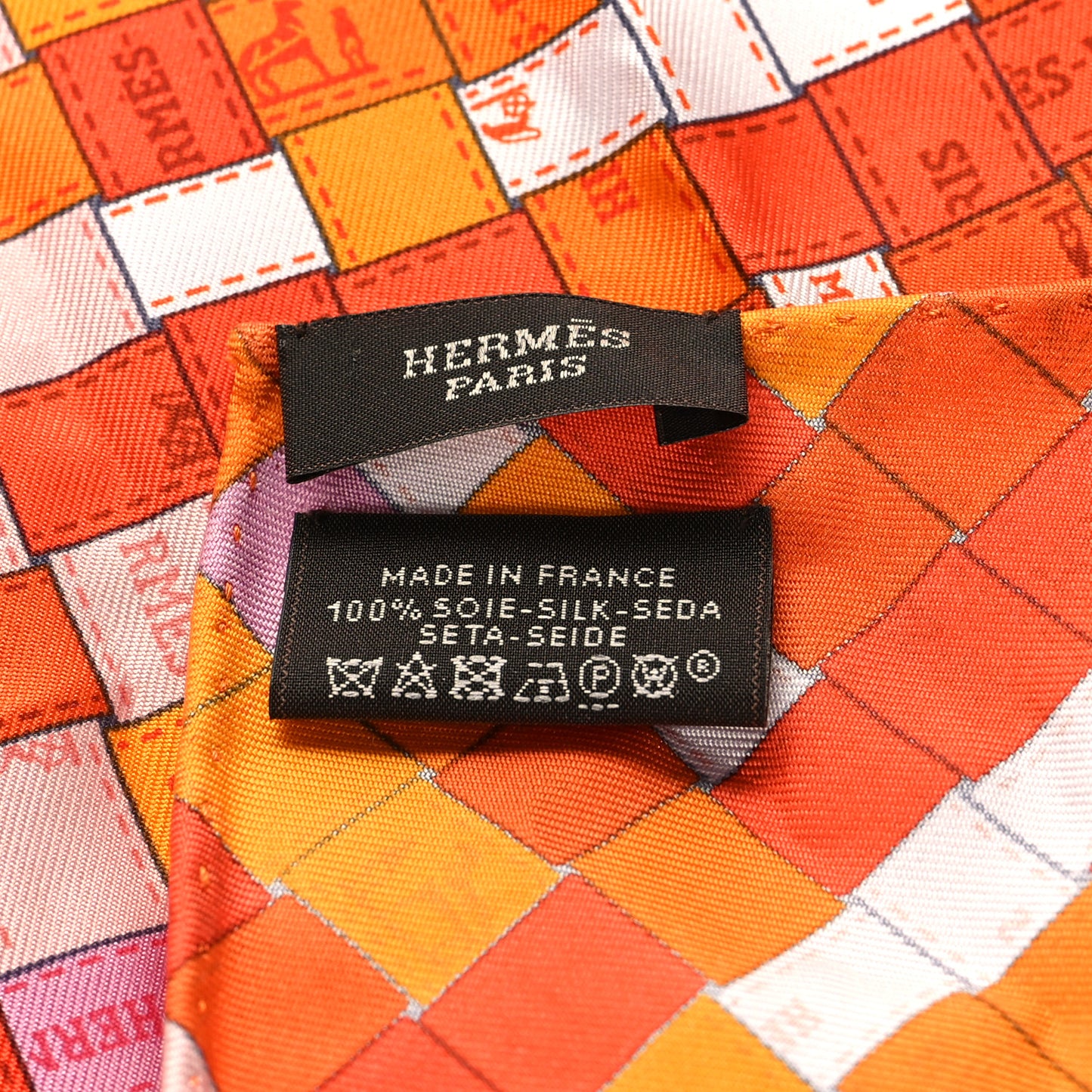 Silk Bolduc Au Carre Pocket Scarf Multicolor
