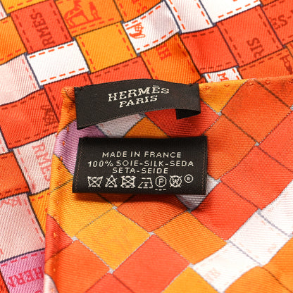 Hermes Silk Bolduc Au Carre Pocket Scarf Multicolor 3 of 3