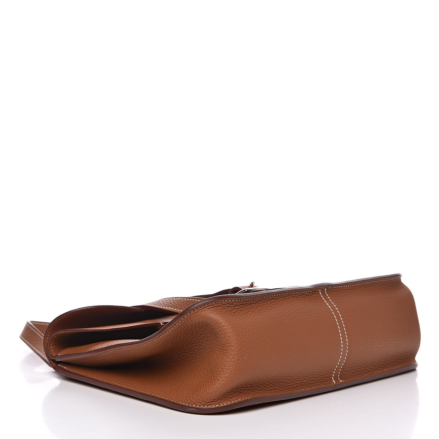Hermes Taurillon Clemence Halzan 31 Gold 5 of 13