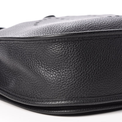 Hermes Taurillon Clemence Evelyne III GM Black 8 of 10