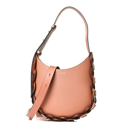 Chloe Small Grain Smooth Calfskin Small Darryl Hobo Muted Brown 1 of 10