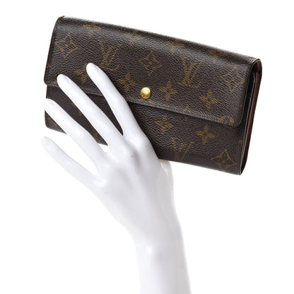 Louis Vuitton Monogram Sarah Wallet 2 of 12