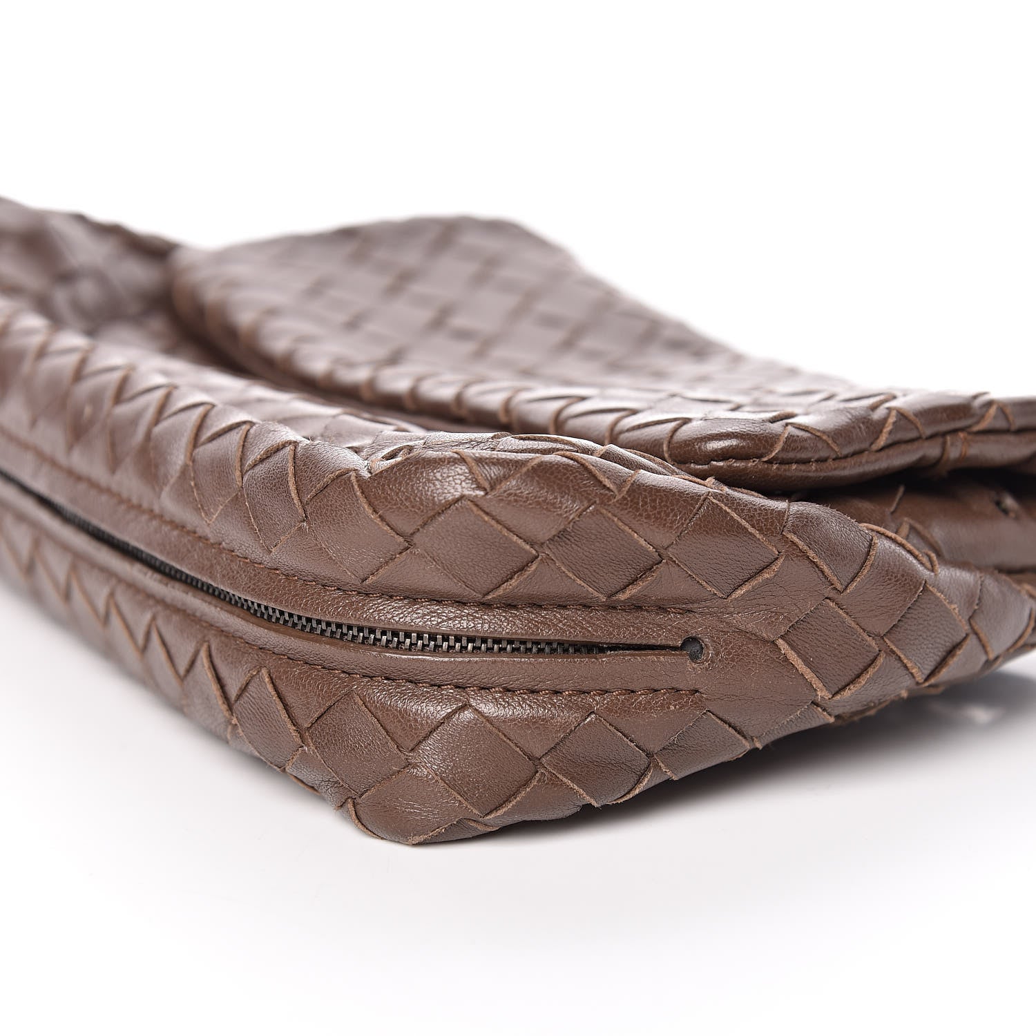 Bottega Veneta Nappa Intrecciato Small Chain Crossbody Elephant 13 of 14
