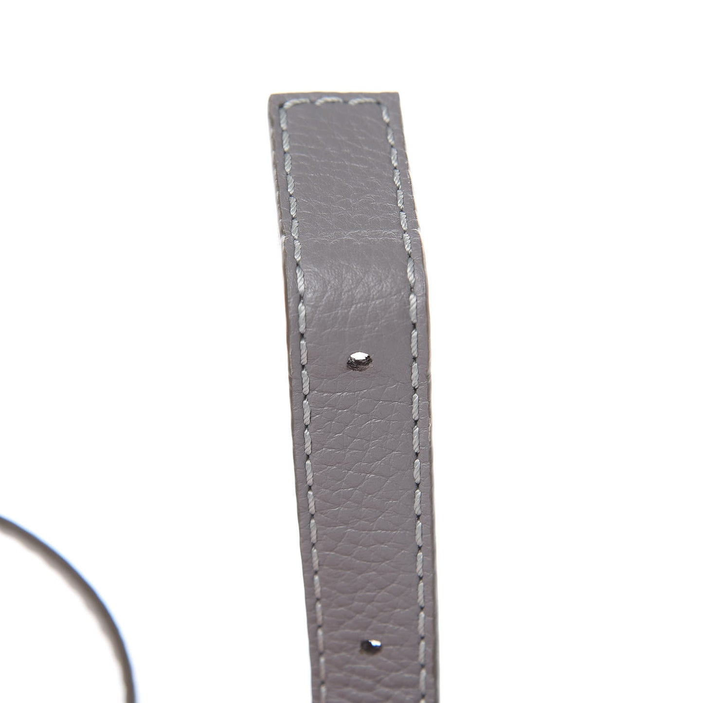 Calfskin Mini Marcie Round Crossbody Bag Cashmere Grey