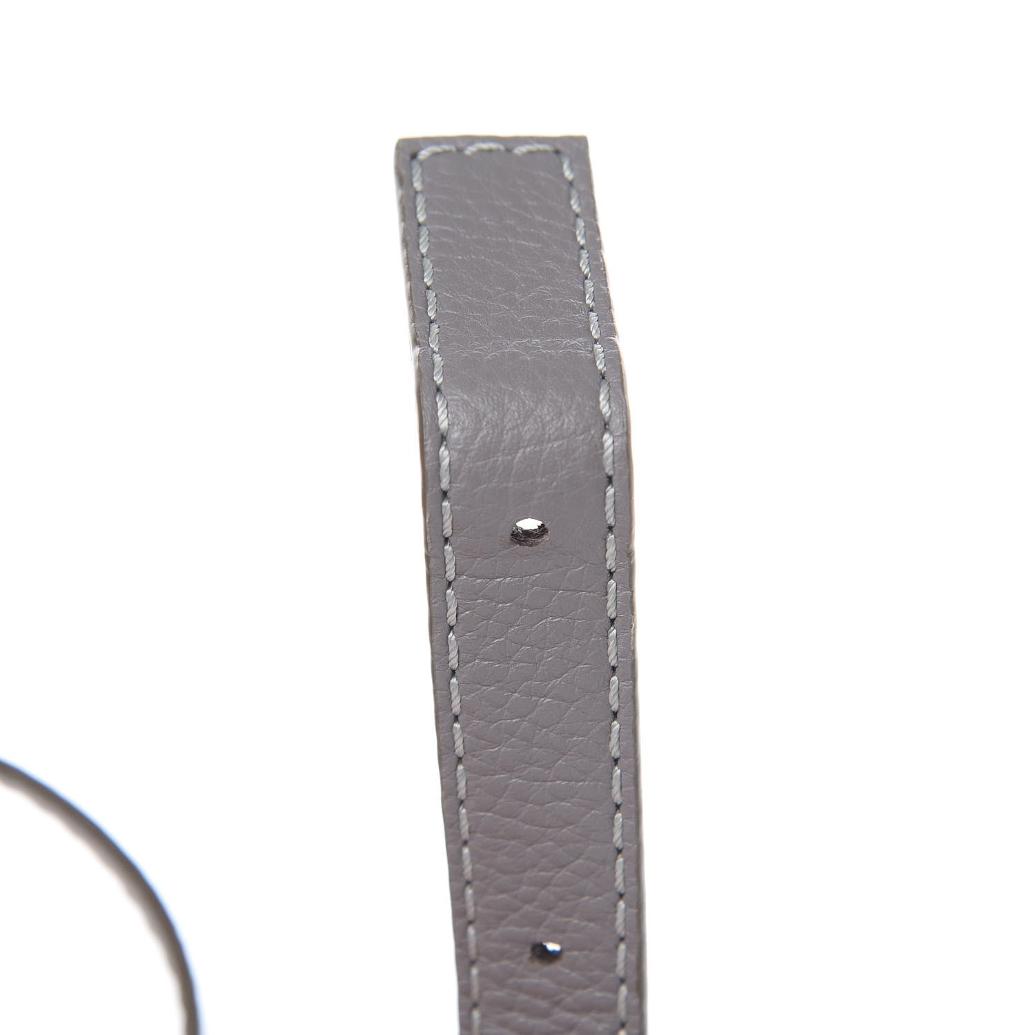 Chloe Calfskin Mini Marcie Round Crossbody Bag Cashmere Grey 10 of 10