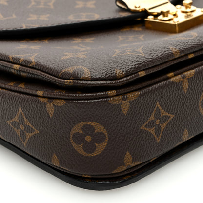 Louis Vuitton Monogram Braided Pochette Metis Creme Beige 8 of 9