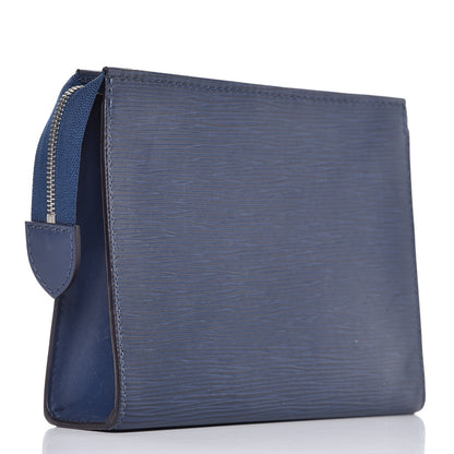 Louis Vuitton Epi Toiletry Pouch 19 Indigo 3 of 9