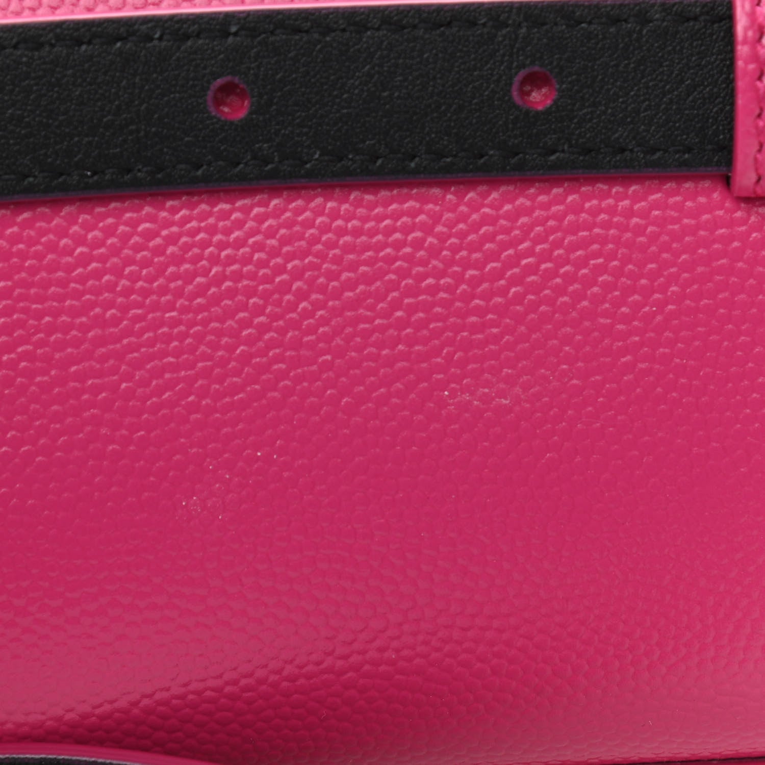 Saint Laurent Grain De Poudre Monogram Kate Belt Bag Fuchsia 10 of 10