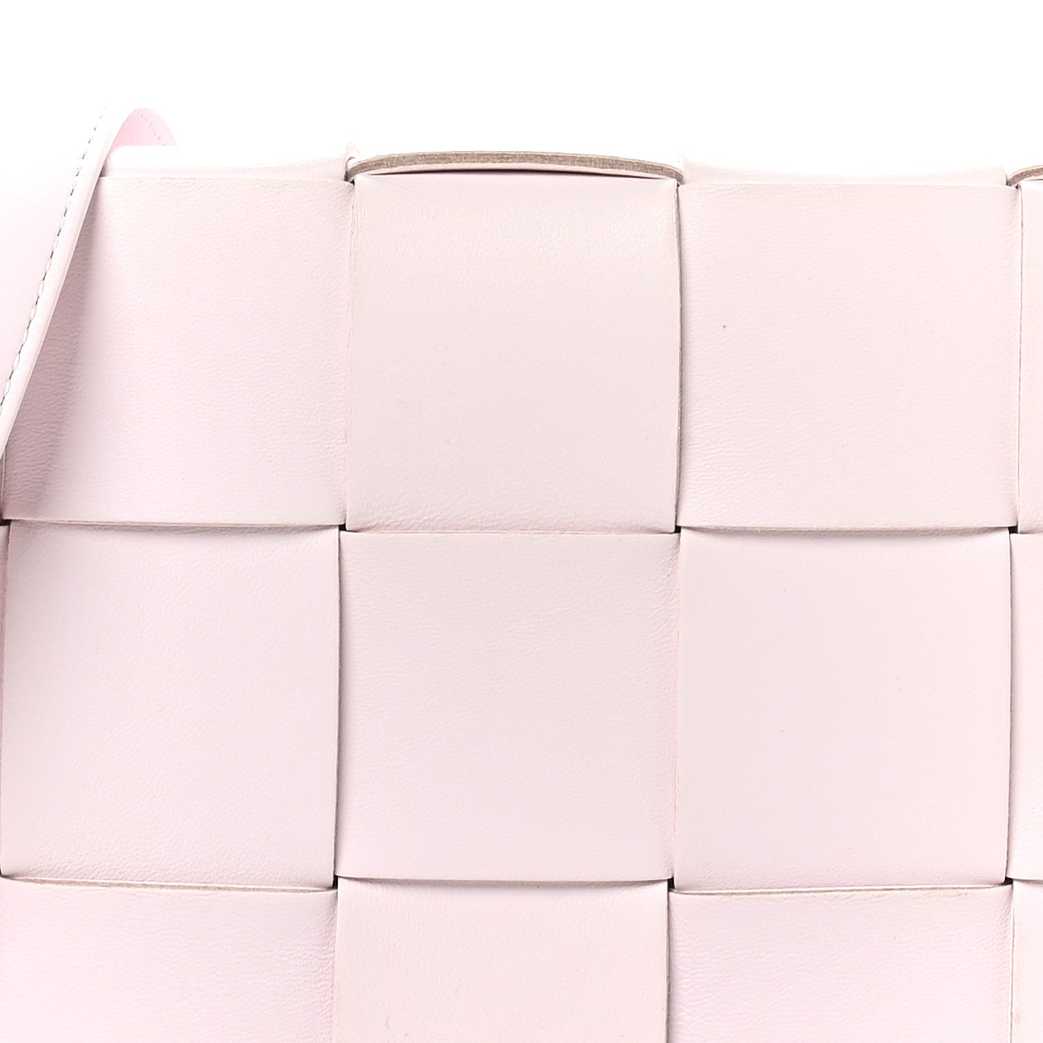 Bottega Veneta Lambskin Maxi Intrecciato Cassette Crossbody Bag Bliss Washed 7 of 9