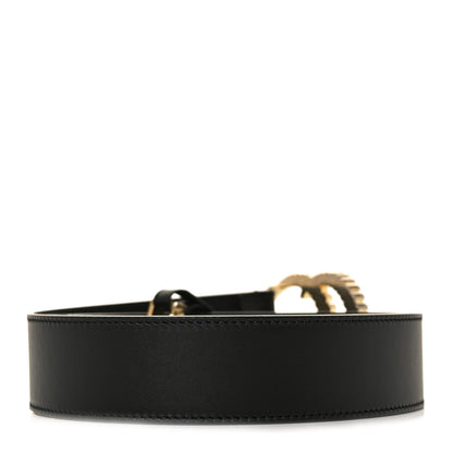 Gucci Moon Calfskin Torchon Double G 40mm Belt 105 42 Black 2 of 4