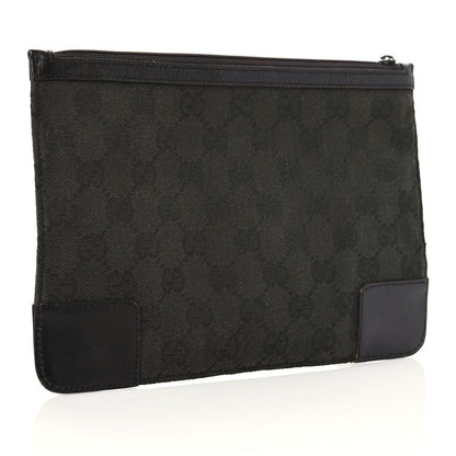 Gucci Monogram Zip Pouch Green 3 of 16