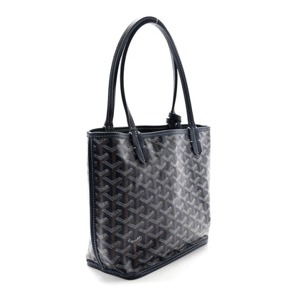Goyard Goyardine Reversible Mini Anjou Navy 4 of 10