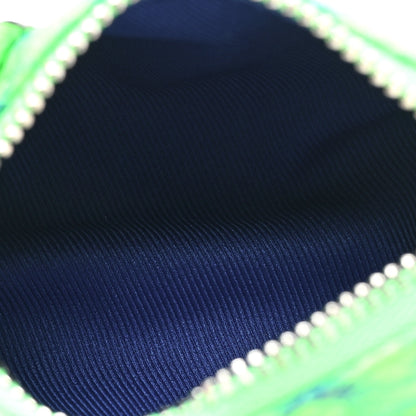 Louis Vuitton Taurillon Illusion Mini Keepall Earphones Pouch Bleu Vert 5 of 9