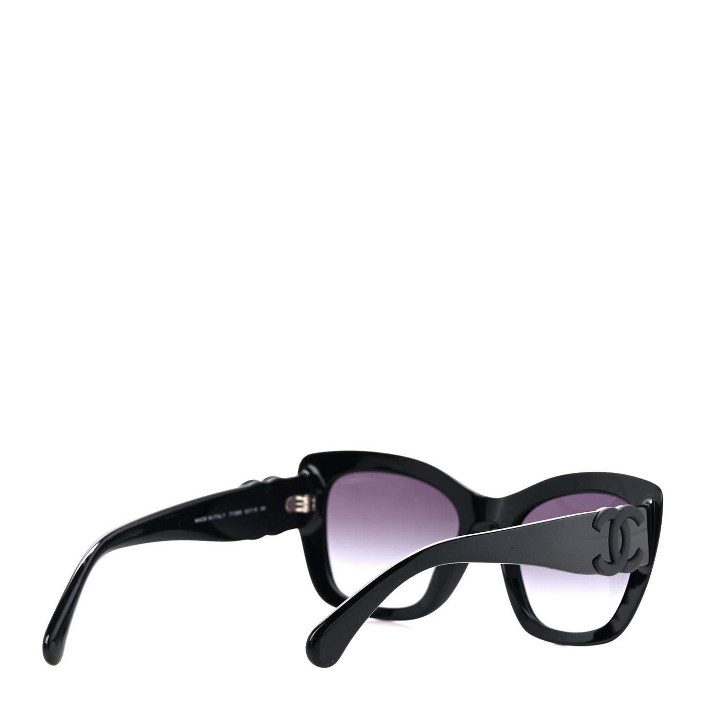 Acetate Square Sunglasses 71395 Black