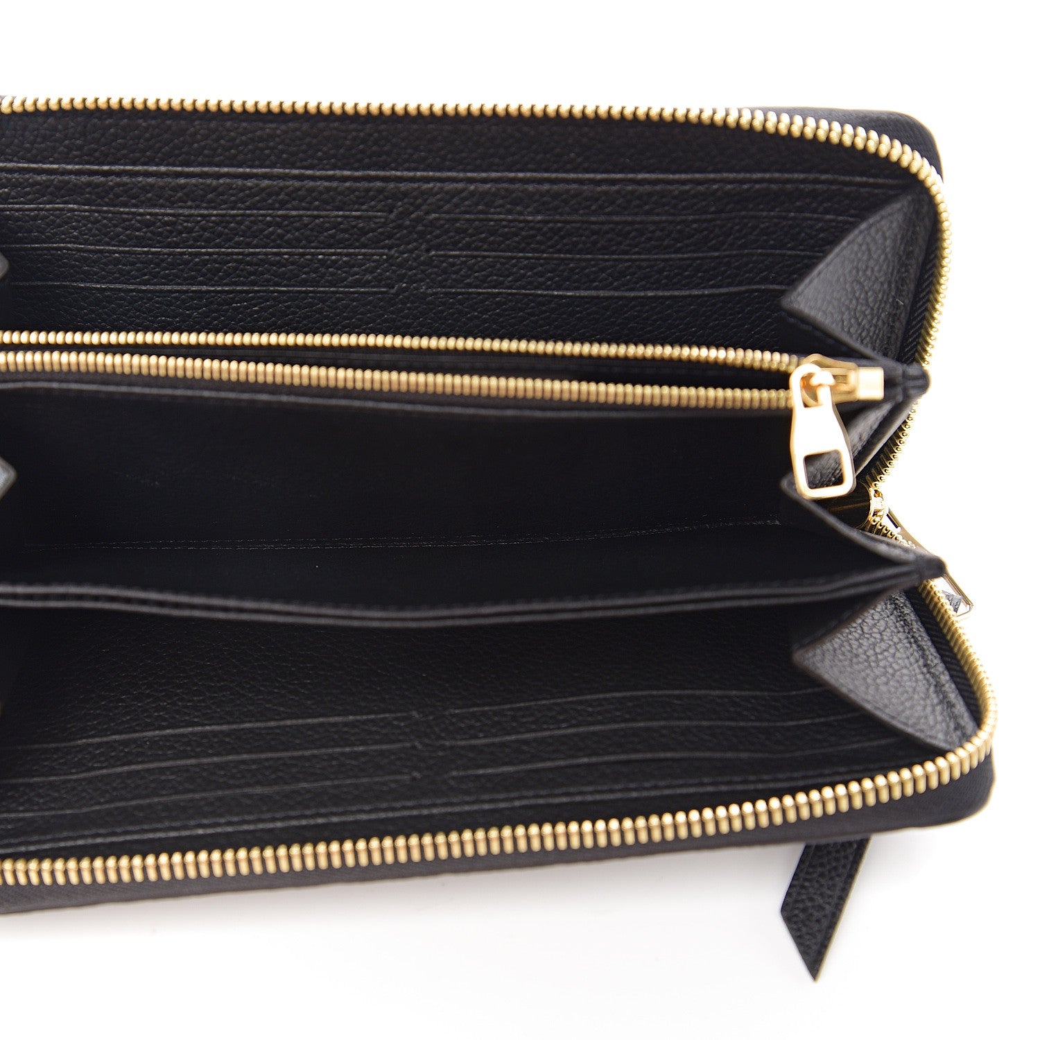 Louis Vuitton Empreinte Zippy Wallet Black 4 of 5