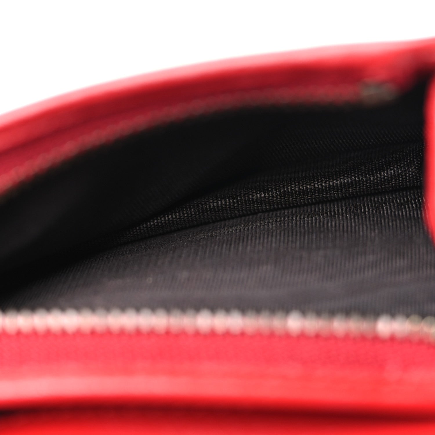 Gucci Calfskin Matelasse GG Marmont Card Case Wallet Hibiscus Red 6 of 11