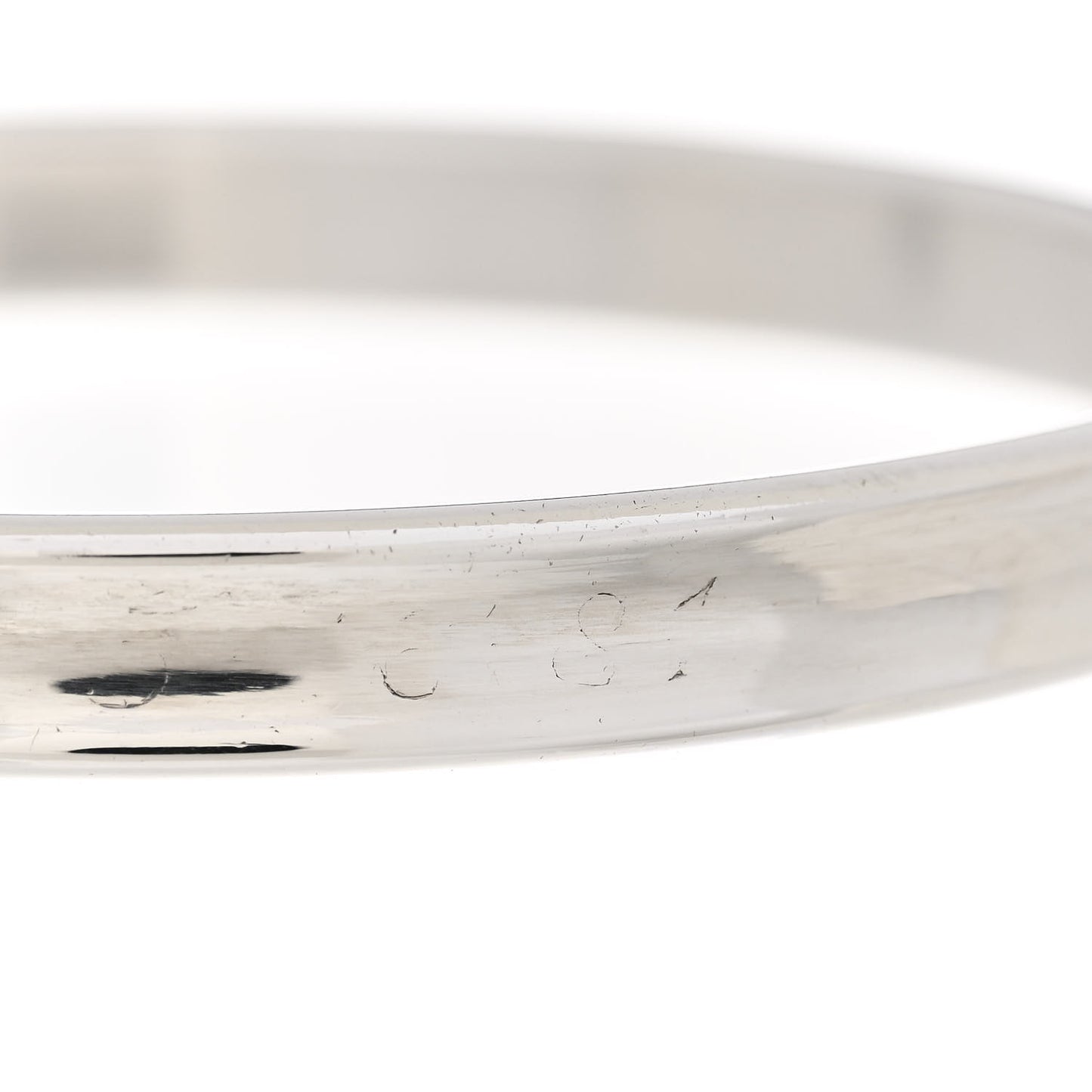 Sterling Silver Narrow 1837 Bangle Bracelet