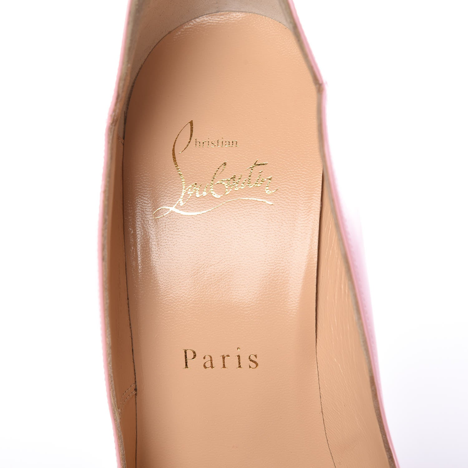 Christian Louboutin Patent Hot Chick 100 Pumps 36 Eglantine 7 of 11