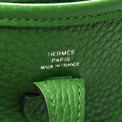 Hermes Taurillon Maurice Evelyne TPM Vert Yucca 6 of 11