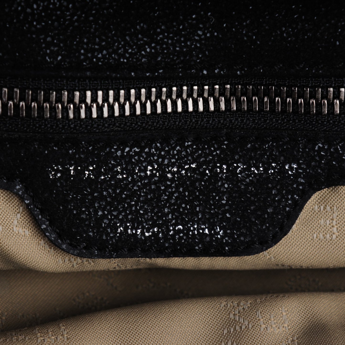 Shaggy Deer Small Falabella Tote Black