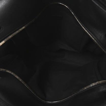 Balenciaga Grained Calfskin Waist Bag Black 5 of 10