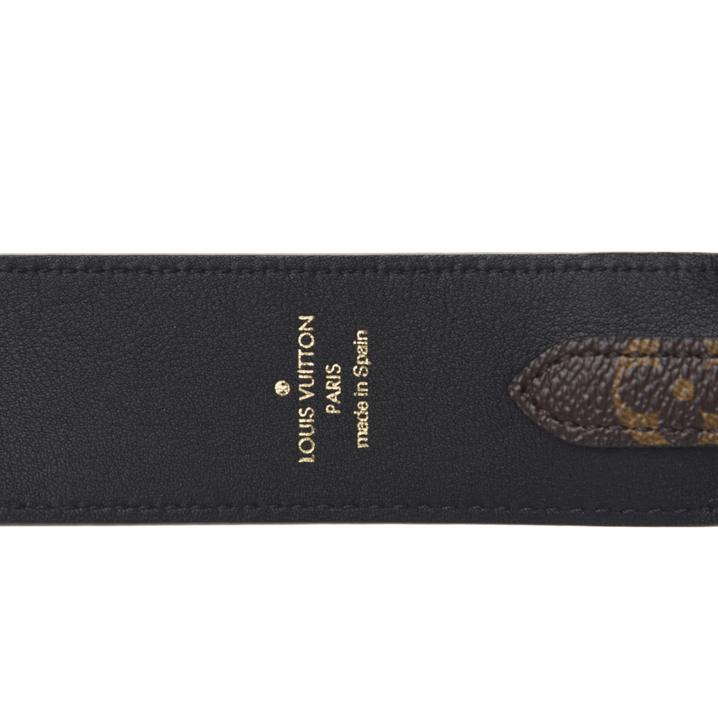 Monogram Bandouliere Shoulder Strap Black