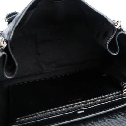 3.1 Phillip Lim 3.1 Turtle Embossed Medium Pashli Satchel Black 5 of 8