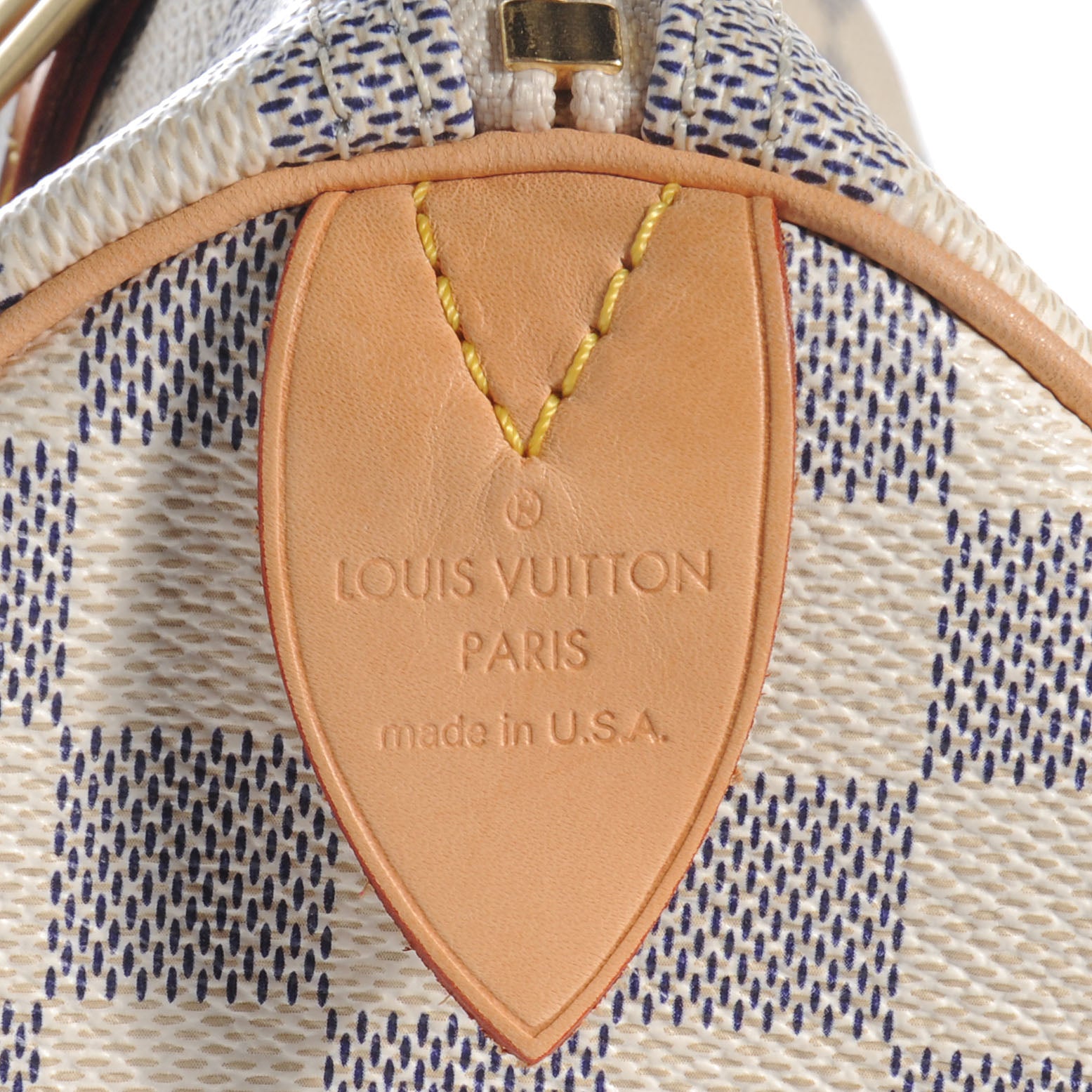 Louis Vuitton Damier Azur Speedy 30 7 of 7