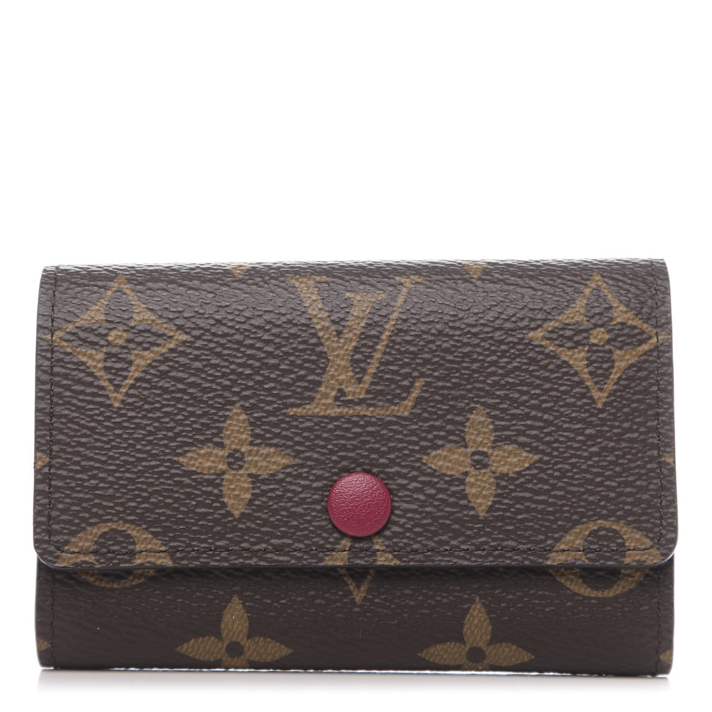 Monogram 6 Key Multicles Holder Fuchsia