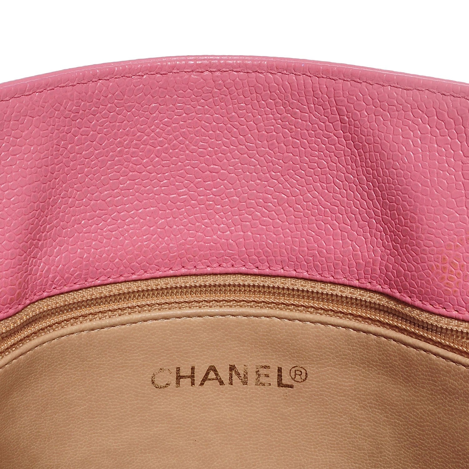 Chanel Caviar CC Shoulder Bag Pink 5 of 8