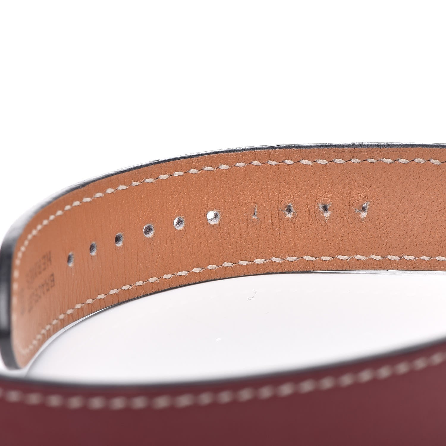 Hermes Stainless Steel Chamonix 29mm Cape Cod Double Tour Quartz Watch Rouge H 9 of 10