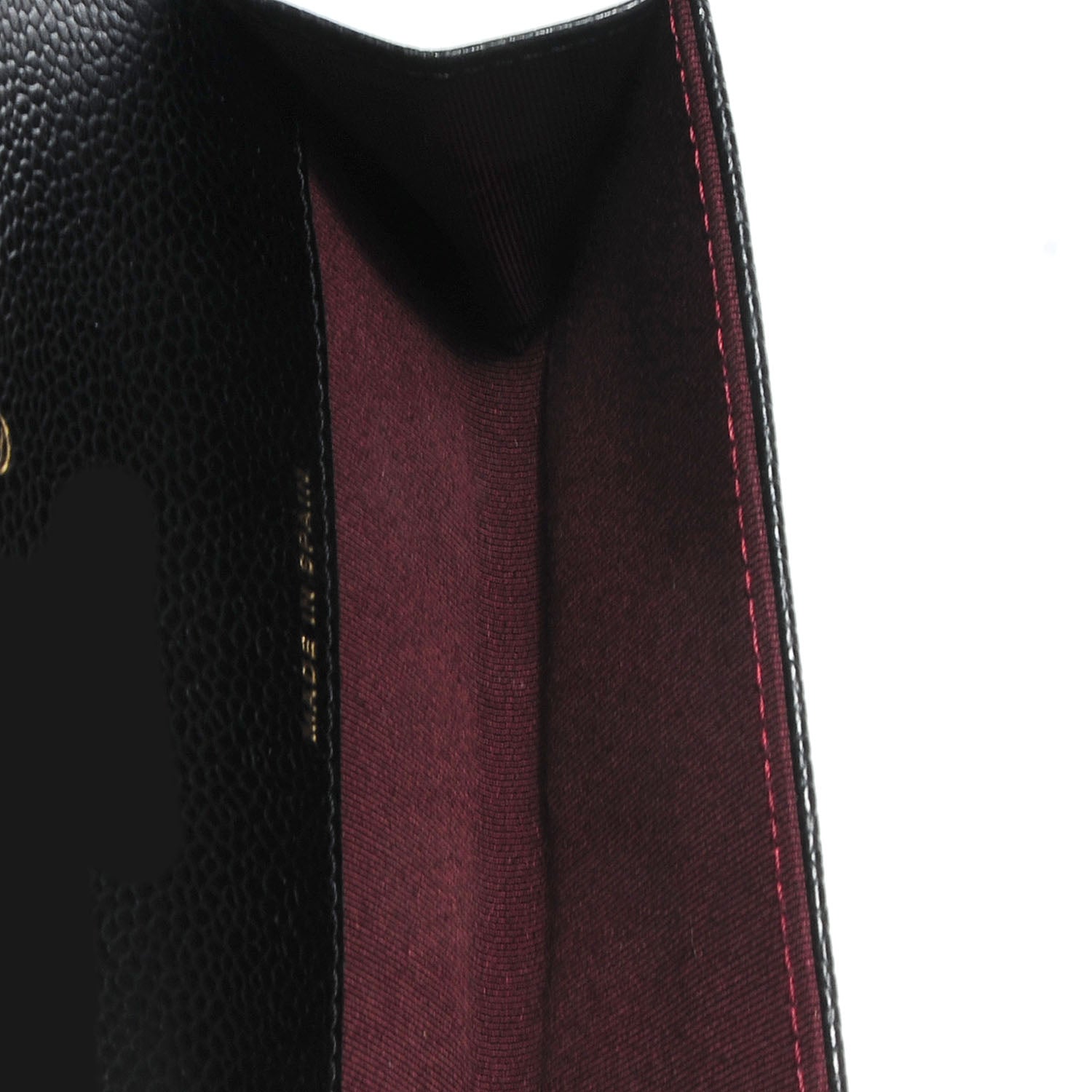 Chanel Caviar Quilted Flap Card Holder Black 8 of 9