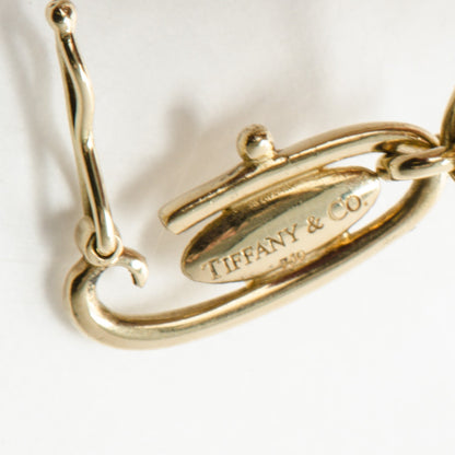Tiffany 18K Yellow Gold Oval Link Bracelet 6 of 6