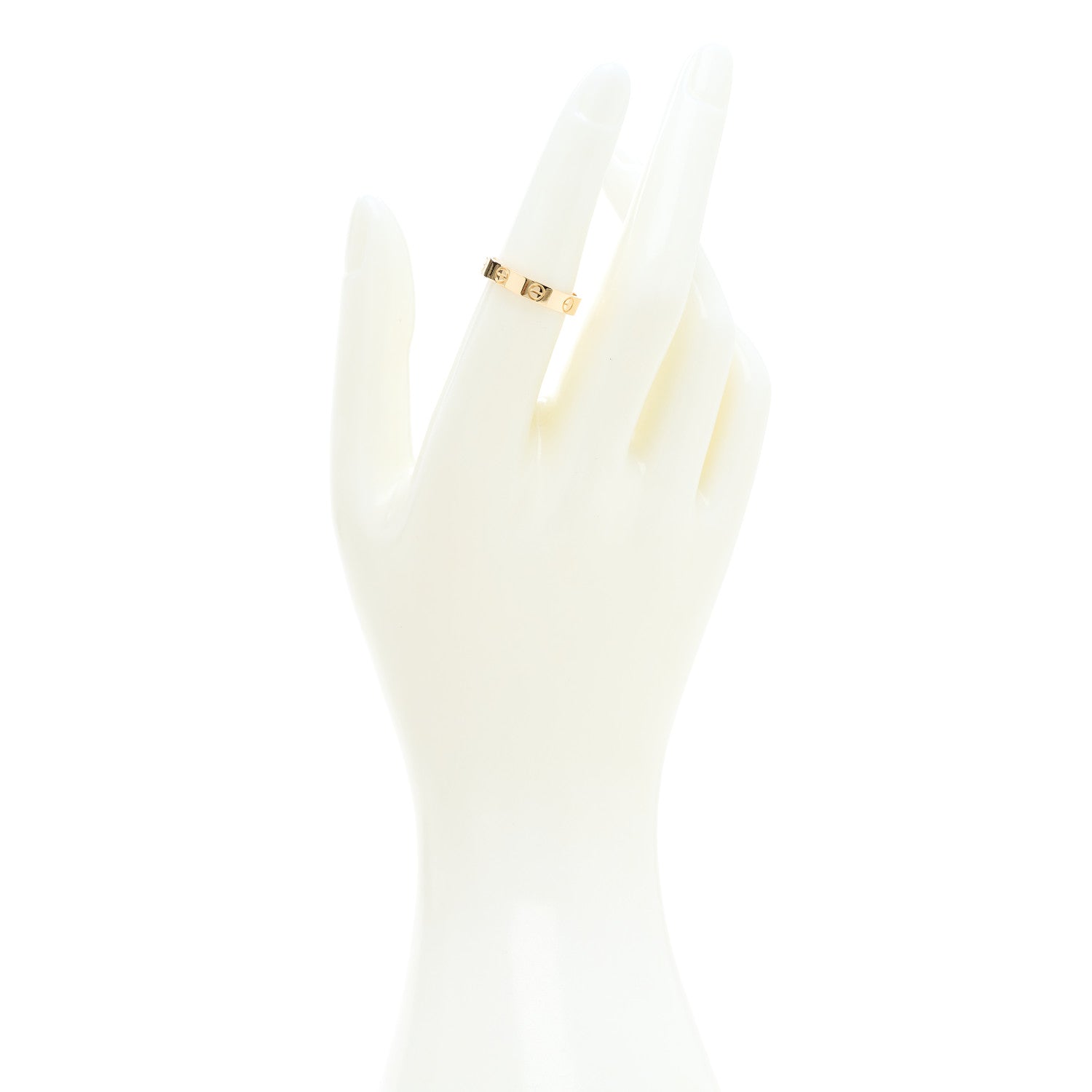 Cartier 18K Yellow Gold 3.5mm LOVE Wedding Band Ring 52 6 2 of 4