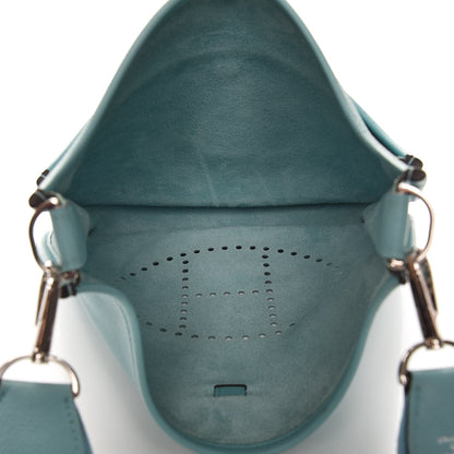 Hermes Epsom Evelyne III PM Bleu Atoll 5 of 10